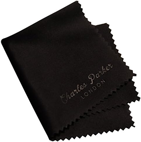 Genuine Microfiber Cleaning Cloths Specifically Designed for Cleaning iPads, Smartphones, Tablets, Sunglasses, Smart TVs and Laptops (15cm by 15cm (single cloth), Black)