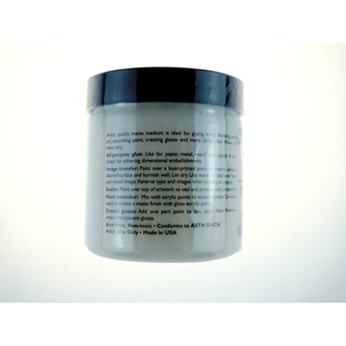 Ranger inK41535 4 oz Multi Medium Matt, Synthetic Material, weiß, 5.8 x 5.8 x 6.4 cm - 2