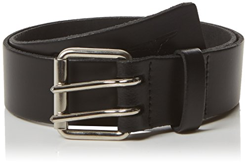 Preisvergleich Produktbild Mister B doppelte Dorn Leder Gürtel, X-Large