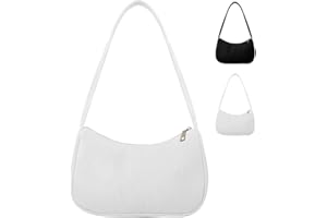 HMCEY Borsa Tracolla Donna Y2K,Borse A Spalla Piccole,Borsetta Ragazza Ascellare,Borsa A Mano Elegante,Shoulder Handbag,Mini Hobo Bag,Pochette Tote Moda,Borsetta Shopping per Lavoro, Appuntamenti