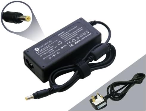 Just Laptops HP 402018-001 (18.5v 3.5a 65W Yellow-End) Compatible Power Supply Charger Adapter with Power Cord and 1-Yr Warranty