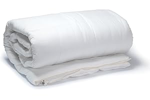 Casa Colori Therapiedecke Anti Stress Gewichtsdecke für Erwachsene Beschwerte Decke in verschiedenen Ausführungen schwere Decke für Angst und Schlafstörungen 135x200 cm weiß