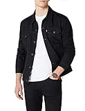 Jeansjacke Levi\'s Herren The Trucker Jacket Jacke, Schwarz (Berkman 144), X-Large