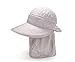 Produktbild Swallowuk Unisex Sonnenschutz Kappe mit Nackenschutz 360° Sonnenschutz Strandhut Atmungsaktiv und Schnelltrocknend (Beige)