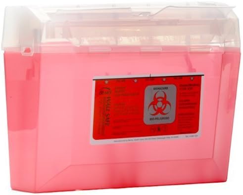 Bemis Biohazard Sharps Container 3 Quart by Bemis Health Care