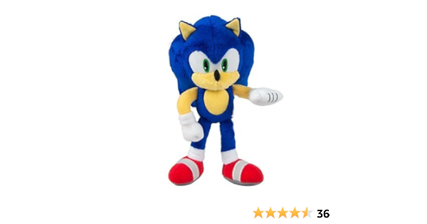 Sonic The Hedgehog T22530 Classic Sonic Sonic Plush Toy 8 Inch Amazon De Toys Games