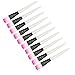 10 Pcs Makeup Tool Plastic Handle Facial Mud Mask Applicator Brush