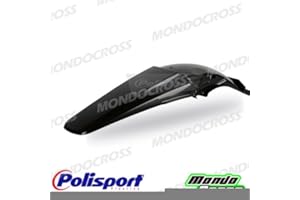 MONDOCROSS Parafango posteriore POLISPORT Nero HM CRE 50 07-13 Derapage 50 07-13 HONDA CR 125 02-07 CR 250 02-07