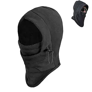 Futaba Thermal Fleece Outdoor Face Mask - Black