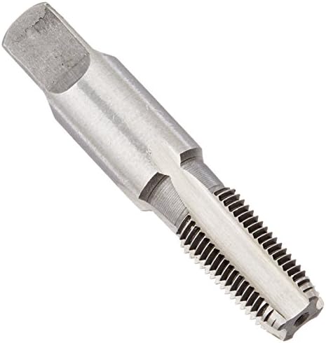 Drill America DWTPT1/8 DWTPT Series Qualtech Carbon Steel Pipe Tap, 1/8"-27 NPT