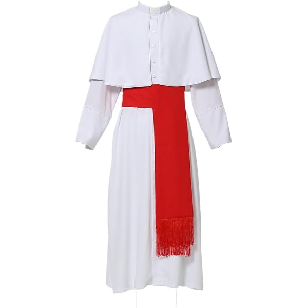 Soutane Pretre BLESSUME Robe Catholique Église Prêtre Cassock Romaine Clergé Robe De Prêtre Pour Homme Femme
