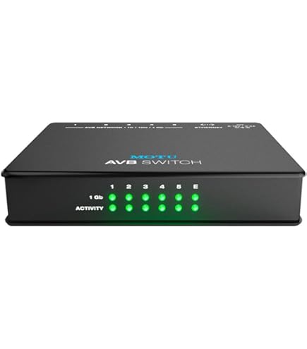 SoNNeT Thunderbolt AVB Adapter For Desktop Devices, Black