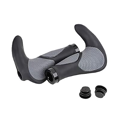 PATISZON Poignées VTT Poignées Vélo Ergonomique Poignées de Guidon
