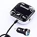 Produktbild SSCJ Drahtloser Bluetooth FM-Transmitter im Auto, Universal-Autoladegerät mit Zwei USB-Ladeanschlüssen Freisprecheinrichtung für das sprechende Car Kit Bluetooth