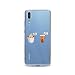 Produktbild licaso P20 P20 Handyhülle TPU mit PRO BIOTECS & Anti BIOTECS Print Motiv - Transparent Cover Schutz Hülle Aufdruck Lustig Funny Druck