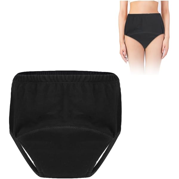 FOMIYES Pannolini Riutilizzabili Per Adulti Impermeabili E Traspiranti Mutandine Anti-perdita Per Donna Anziana E Pazienti Ospedale Lavabili Senza Deformarsi