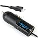 Price comparison product image Samsung Galaxy S7 Car Charger - Micro USB - Also for LG G5, Nokia Lumia, HTC One - with USB Socket To Simultaneously Charge 2 Devices - 2.4A Rapid Charge Keeps You Connected On The Move - 2 Year Guarantee