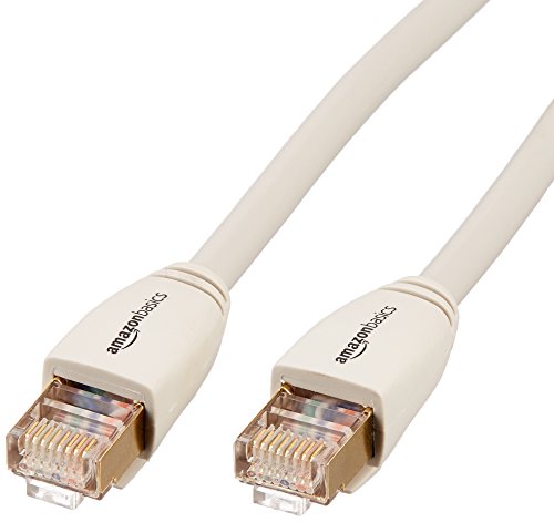 AmazonBasics RJ45-Cat-7e-Ethernet-Netzwerkkabel, 2,1 Meter, 10.000Mbit/s