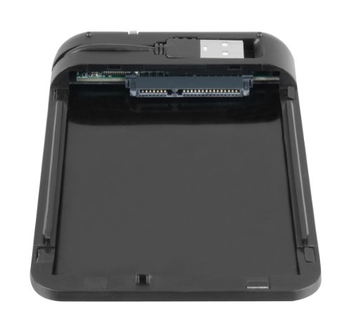 Sharkoon Quickstore Portable USB 2.0 Gehäuse für 2,5 Zoll (6,4cm) SATA Festplatte inkl. Backup Funktion rot - 2