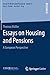 Produktbild Essays on Housing and Pensions: A European Perspective (Essays in Real Estate Research, Band 15)