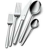 WMF Flame Plus Cromargan Protect - Cuberteria 30 Piezas 6 Comensales de Acero Inoxidable Cromargan Protect con Acabado Pulido