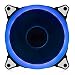 Produktbild Der Computer Macht Fan 12025cm Aurora Lampe - Fan - 12v Fan 12cm/LED - Fan Einzelne Licht - Ring blu - Ray