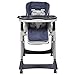 Baby High Chair Deluxe Dark Blue Height Adjustable
