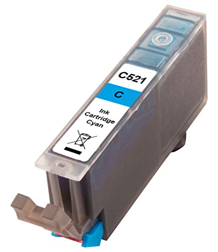 Preisvergleich Produktbild Peach XL-Tintenpatrone cyan kompatibel zu Canon CLI-521c, 2934B001