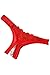 Produktbild Damen Rot Perle Bottom Perlenstickerei G-String panty