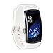Price comparison product image Silicone strap for Samsung GEAR FIT2 Wrist Replacement Band Smart Watch Fitness Strap Accessory (White)