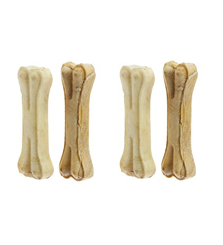 Choostix Pressed Dog Bone (Small, 2 Pieces, 5-inch, Pack of 2)