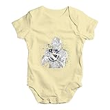 TWISTED ENVY Baby Jungen (0-24 Monate) Body Gr. 12-18 Monate, Zitronengelb