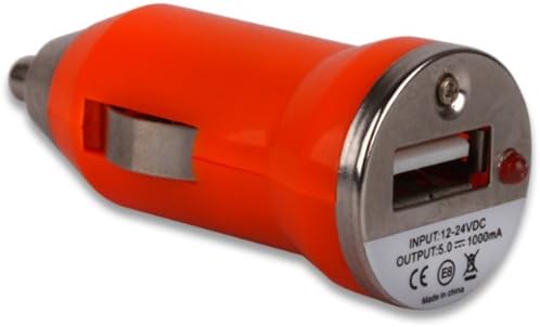 Xylo USB Car Charger for Archos 101 G9/Archos 80 G9, Archos 70 Internet Tablet/101 Internet Tablet/7 °C Home Tablets orange Orange - Orange