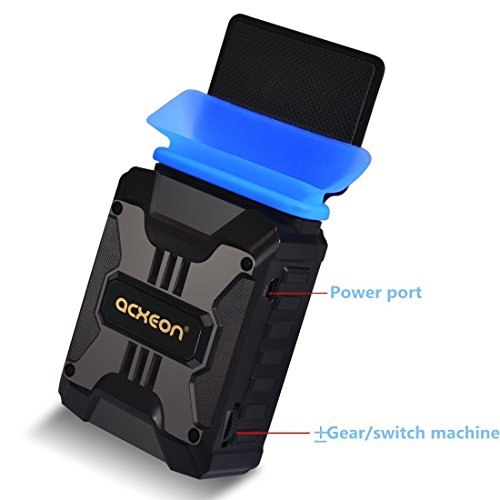 Acxeon tragbare Mini Laptop Kühler Vacuum Air Extrahieren Kühlung Cooling pad – Unterstützung verschiedener Größe 14in zu 17in Laptop / Notebook – Stromversorgung über USB - 4