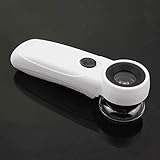 * OPTICAL GRADE LENS - Klare, verzerrungsfreie Lupe mit komfortablem, ergonomischem Griff für Kinder, Erwachsene, Senioren, Hobbyisten und Profis