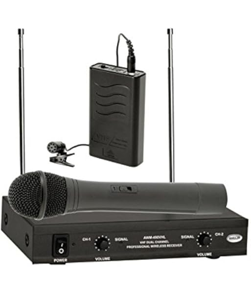 ahuja cordless mic with speakers