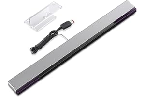 Sarini Sensor Bar for Wii Motion Sensors Wired Receiver for Nin-tendo WII/WIIU