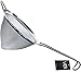 Produktbild Vel. Premium Edelstahl Fine-Mesh konische Sieb – 16 cm – Für Mehl, Reis, Quinoa, Nudeln, Sauce und Mehr - Ergonomisches Design
