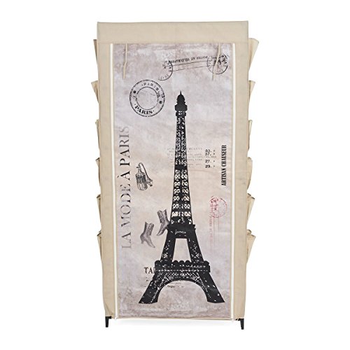 Schuhregal Paris Motiv ca. B80 x T30 x H170 cm - 5