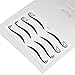 Smoky Eyes Makeup Fine Black Eyeliner Eyelash Sticker Double Eyelid Tape Eye Temporary Tattoo KH-14
