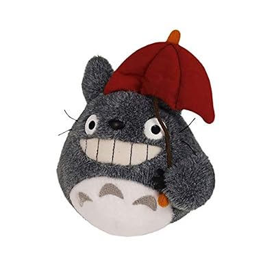 Unbekannt Mon Voisin Totoro en Peluche Totoro avec Parapluie Gris 100% Polyester, Fabricant Sun Arrow.