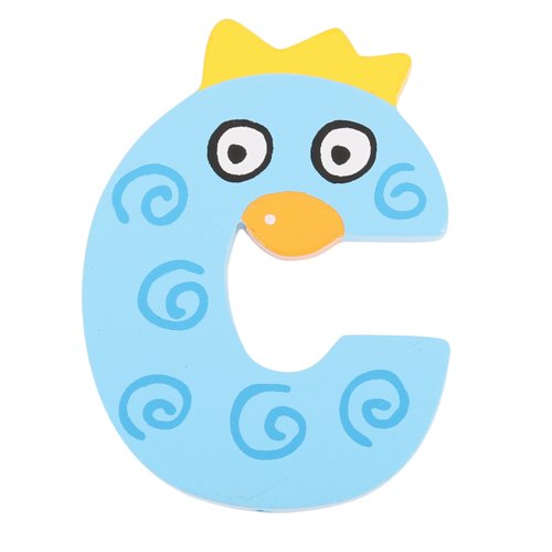 Tatiri Crazy Bird Letter C (Blue)