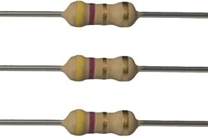 E-Projects 10EP5144R70 4.7 Ohm Resistors, 1/4 W, 5% (Pack of 10)