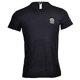  Versace Herren T-Shirt schwarz schwarz Gr. XL, schwarz
