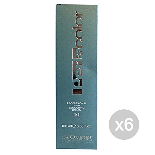 Set 6 Perlacolor Professionale 54 Castano Chiaro Ramato Tinta E Colore Per Capelli
