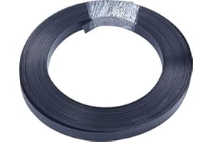 AFTERTECH KIT SOSPENSIONE LED STRIP STRISCIA INVISIBILE LINEAR STARLINE SKYLINE DA PARETE (Bandella acciaio NERA 16mm x 25m M7A1)