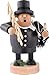 Produktbild KWO Olbernhau 21579 Räuchermännchen Schornsteinfeger, 22 cm