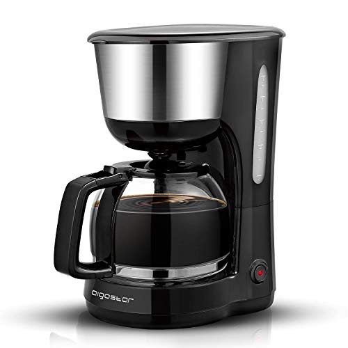 Aigostar Chocolate 30KYJ Filter Coffee Machine, 1000W, AntiDrip