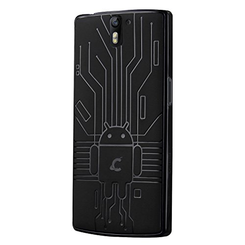 CruzerLite Bugdroid Circuit - Carcasa para OnePlus One, negro