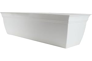 The HC Companies planters, White, 30"